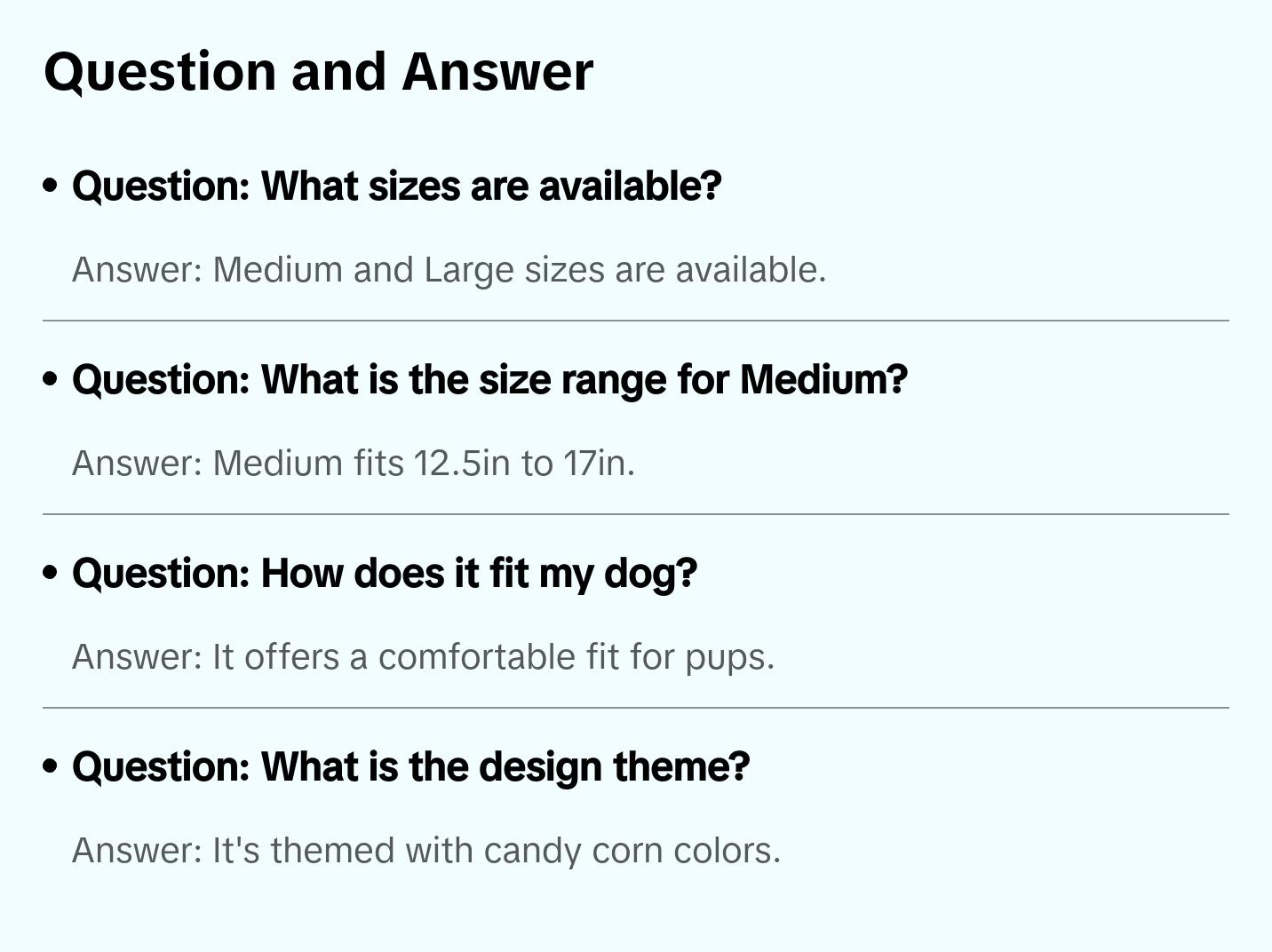 Halloween Candy Corn Dog Collar