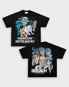GRIMMJOW JAEGERJAQUEZ TEE ANIME GRAPHIC T-SHIRT UNISEX FASHION CLOTHING FOR MEN & WOMEN