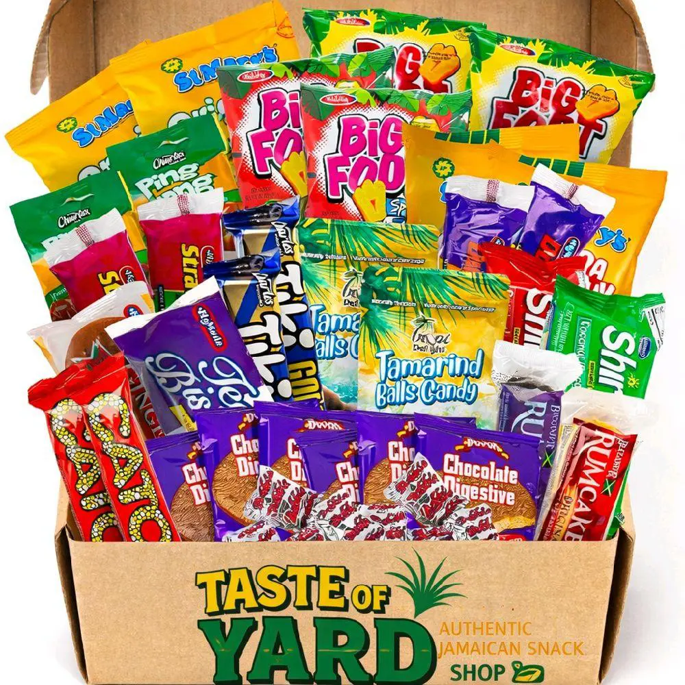 The BIGG Caribbean BOX – 40+ Item Caribbean-Inspired Snack Box