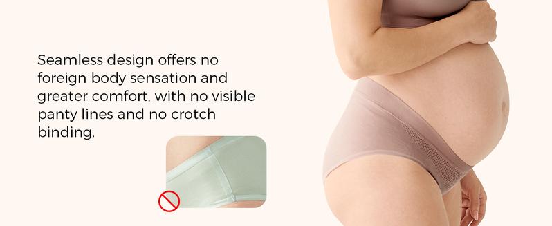 PU009 Momcozy Maternity Underwear Seamless & YB002 Momcozy Pregnancy Belly Band