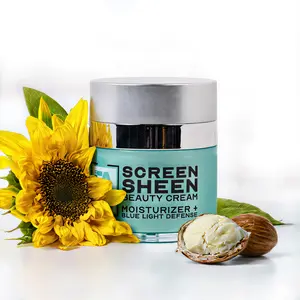 Screen Sheen Beauty Cream | 2-in-1 Moisturizer + Blue Light Defense | for Deep Hydration and a Dewy Finish | 50ML
