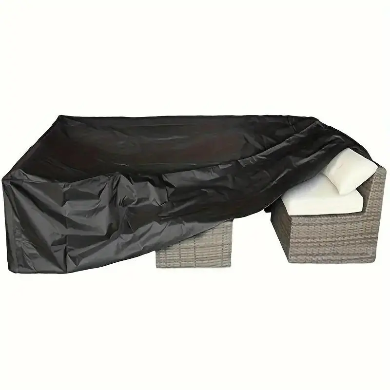 Waterproof Oxford Fabric Patio Furniture Cover, Waterproof Durable Cover with Storage Bag, Dustproof Outdoor Cover that Fits Dining Tables, Square Tables, Sofas, Chairs and Patio Chaise Lounges, Outdoor Living Furniture Protection