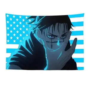 Tapestry Decor Choso JJK Anime Manga Fans Merch Hanging Decor Wall Flag Decor Decoration Wall Flag Tapestry Tapestry