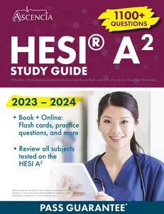 USED-HESI(R) A2 Study Guide 2023-2024: Admission Assessment Nursing Exam Review Book with 1100+ Practice Test Questions [4th Edition] by Falgout (Paperback)