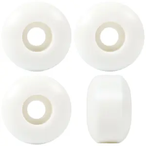 Skateboard Wheels 52mm x 33mm White 97A Skateboard Wheels 52mm x 33mm White 97A