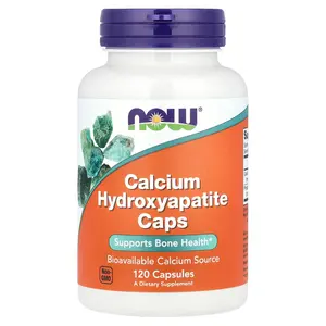 NOW Foods Calcium Hydroxyapatite Caps, 120 Capsules