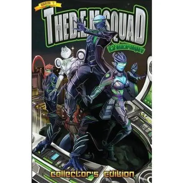 Used Comic Book - D.E.M. Squad: The Origin (Issue 1) by Damien DX1 Kyles, Irvin Kyles (84-Page Paperback Book, 0.35 lb, English) – World's First Galaxy Pirate-DJ Superhero Task Force