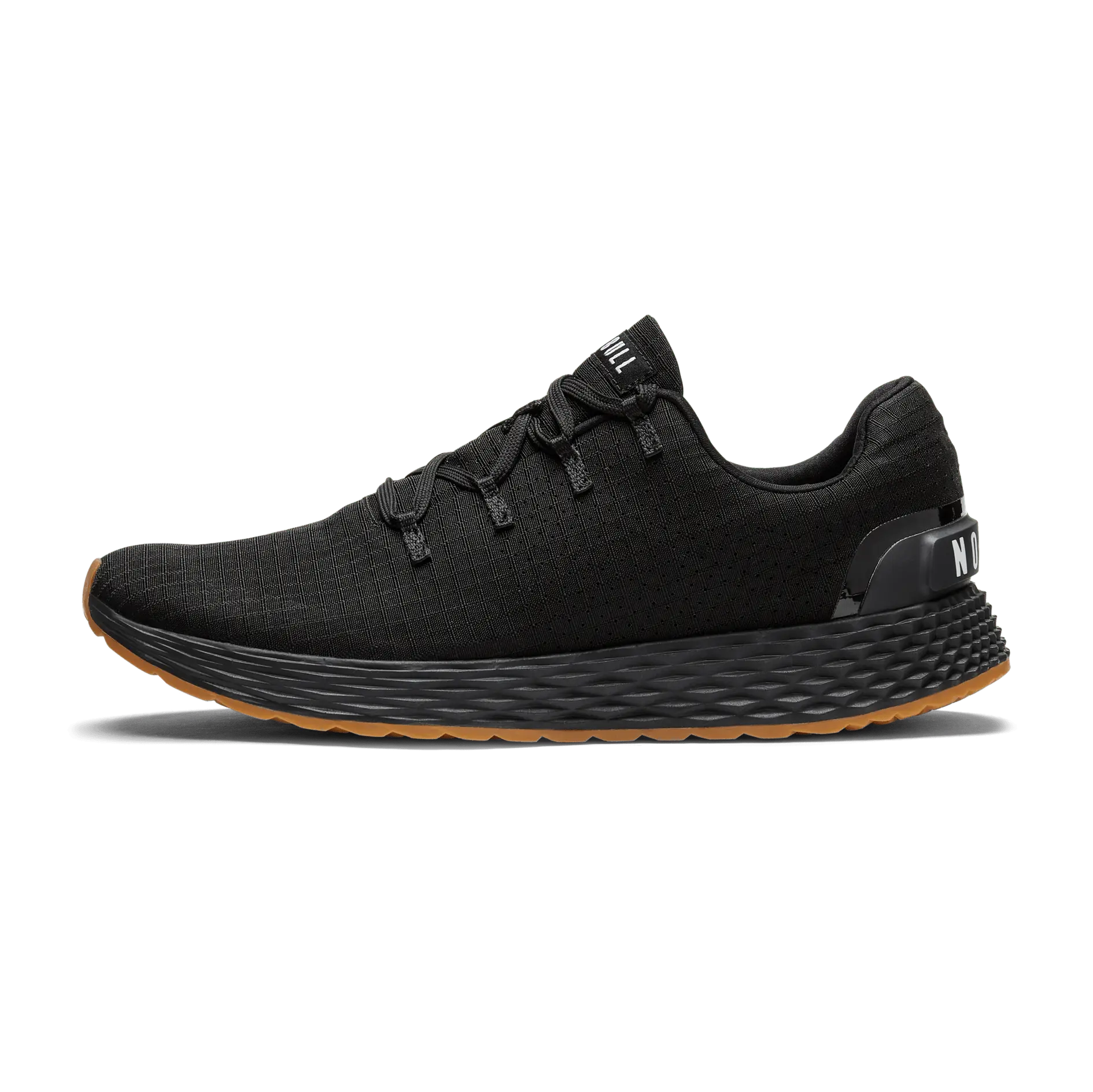 NOBULL Men's Allday 365 (Ripstop) Shoe in Black Gum - Athletic Everyday Sneaker, Comfortable Walking Shoe, Versatile Trainer