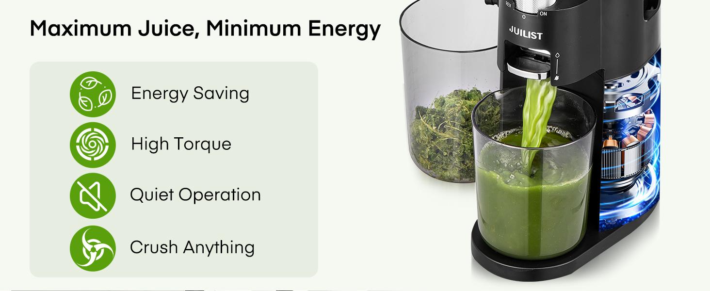 FOHERE Electric Citrus Juicer Hands Free, Orange Lime Grapefruit Juicer Squeezer, One Touch Operation, Easy to Clean Juice Maker