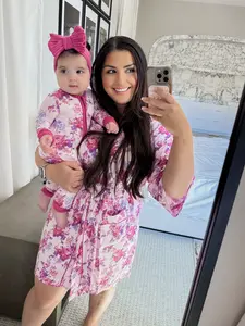 Women's Robe, Violet Rose