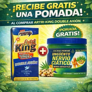 Promoción de ATRI KING con UNA Pomada de ciático GRATIS