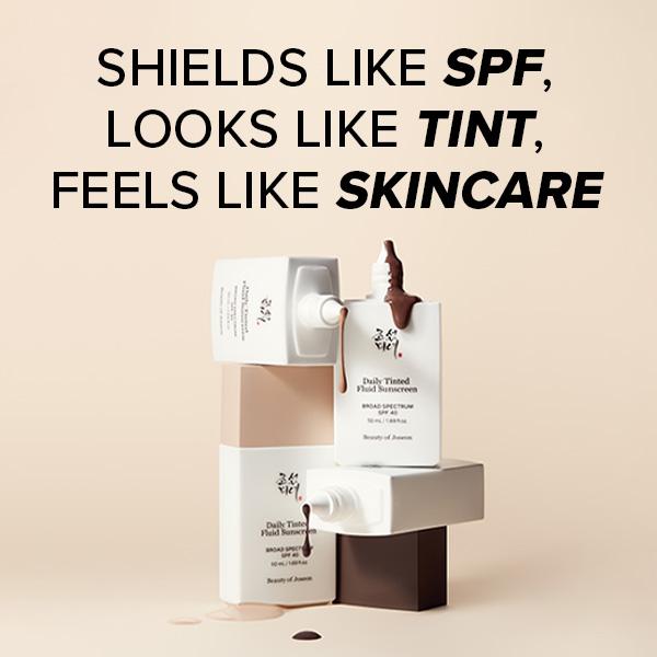 [Beauty of Joseon Official] Daily Tinted Fluid Sunscreen 50ml Spf Facial