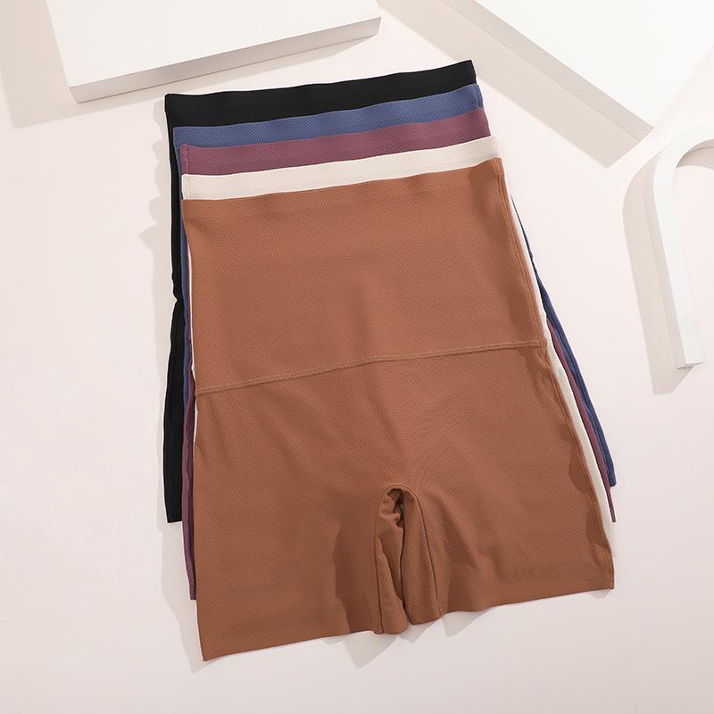 FINETOO 4PCS Women's Boyshort Underwear Basic Full Coverage Seamless Lingerie Comfort  Stretch Boxer Briefs Dress Fit  Womenswear SpringStatements