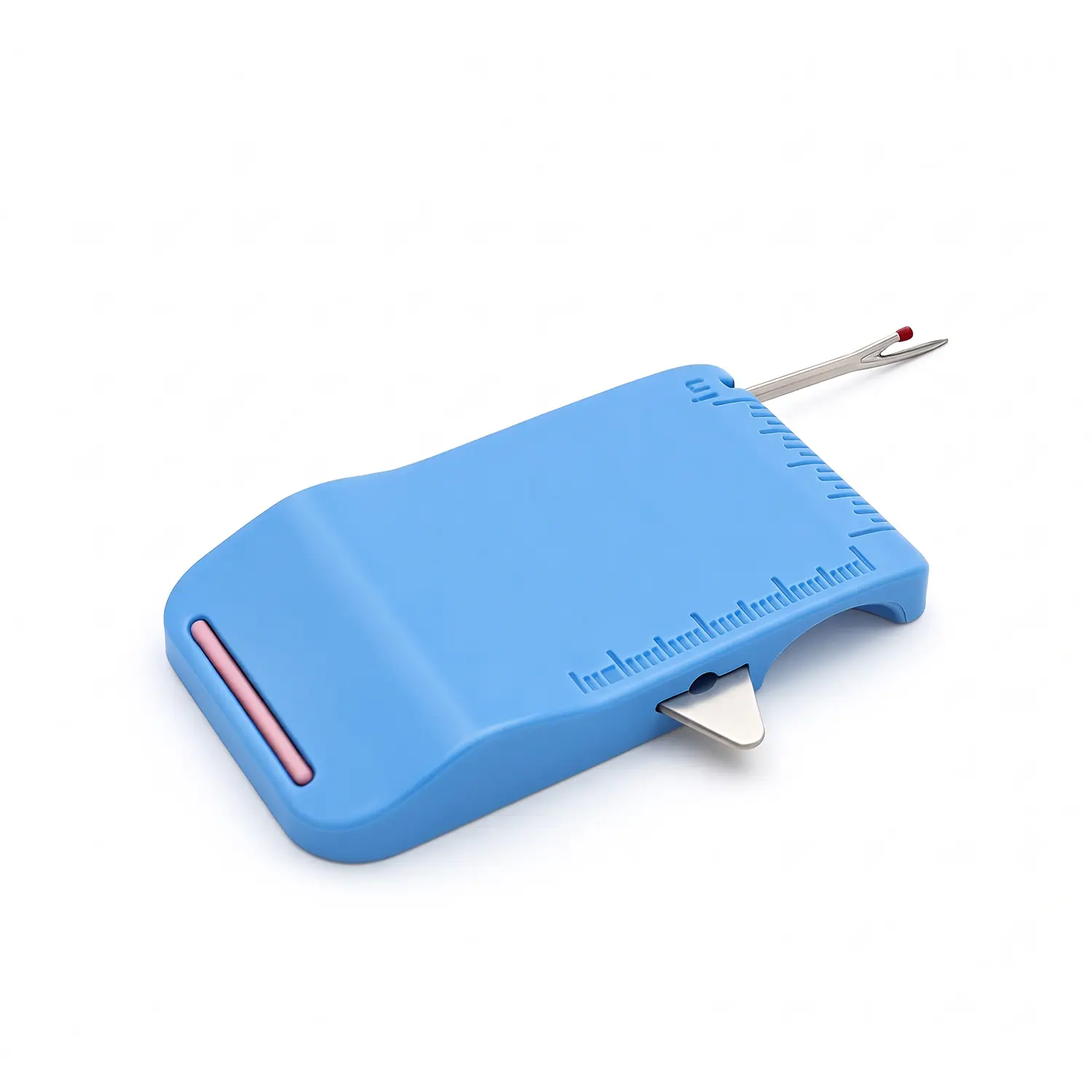Multifunctional Sewing Tools Magnetic Hemming Guide & Retractable Seam Ripper & Clear Scale for Clothing Cuffs Pants Hem DIY Tailoring Supplies