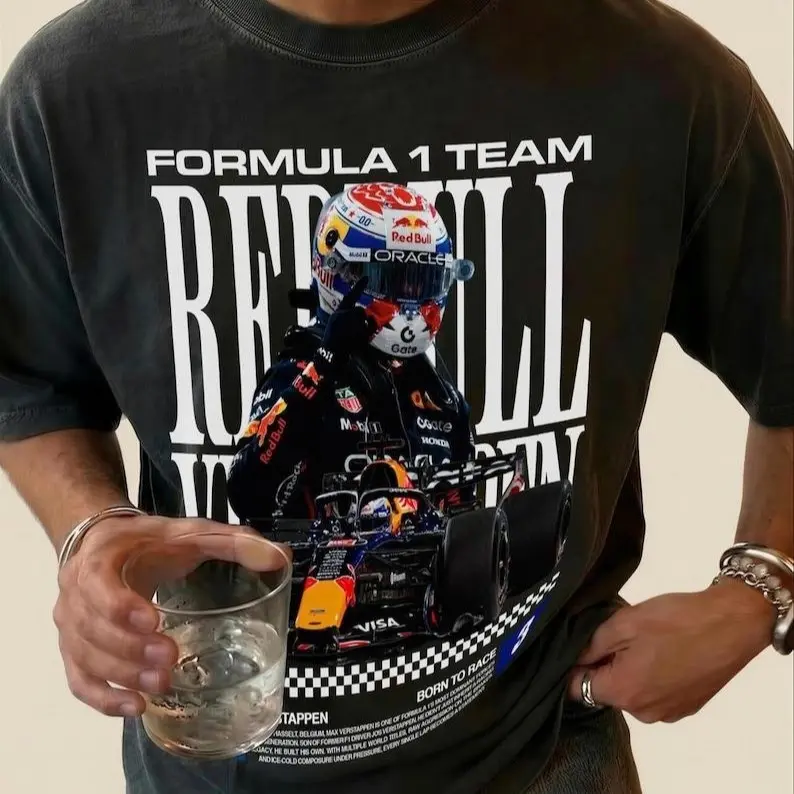 Max Verstappen F1 Shirt, Vintage Racing Tee, Formula 1 Merch, Formula One Fan Apparel