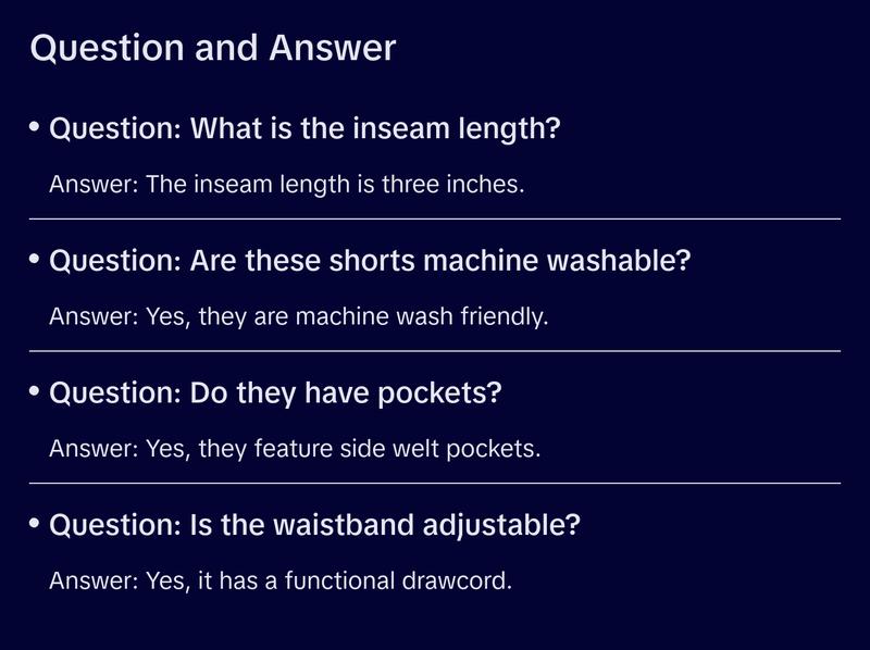 Relax Short Spandex Womenswear