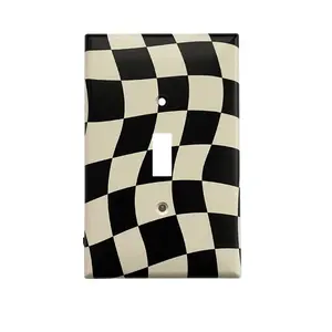 Checkerboard Light Switch Cover
