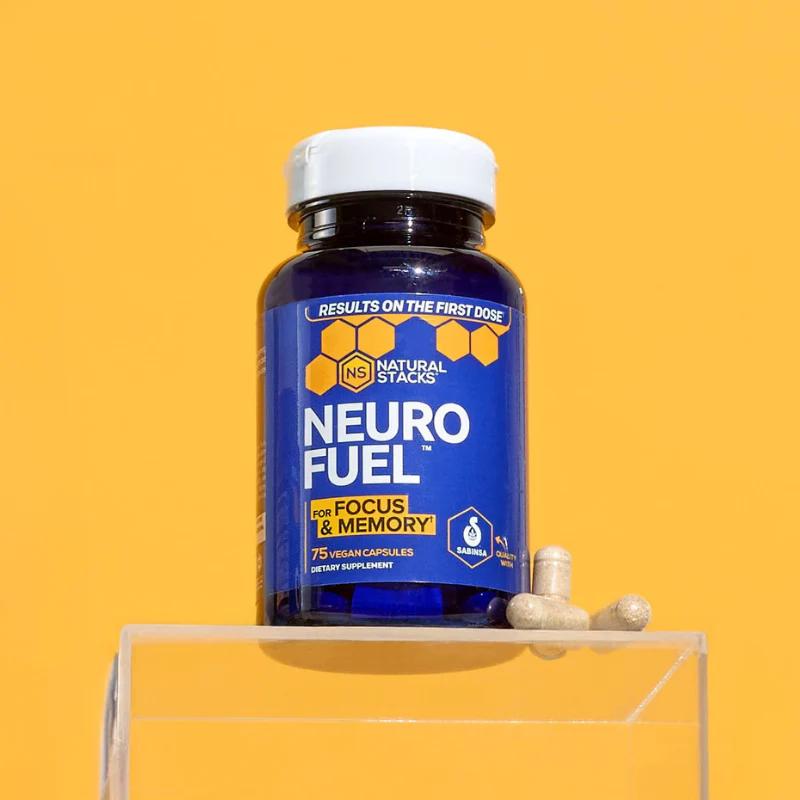 NEUROFUEL Nootropic + Smart Caffeine Stack - Supports deep focus, concentration and energy all-in-one.*