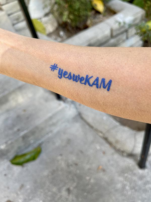 KAMALA HARRIS Election Temporary Tattoos Set - 40 Premium Grade Ink Tattoos