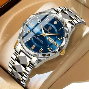 [New Luxury Luminous Quartz Watch] New men's watch luxury luminous quartz watch
