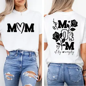 Double-Sided Print!Mom Tee - Cool Mom Club, Great Mother’s Day Gift, Comfortable for Road Trips.# CoolMom# MomGift# TravelTee
