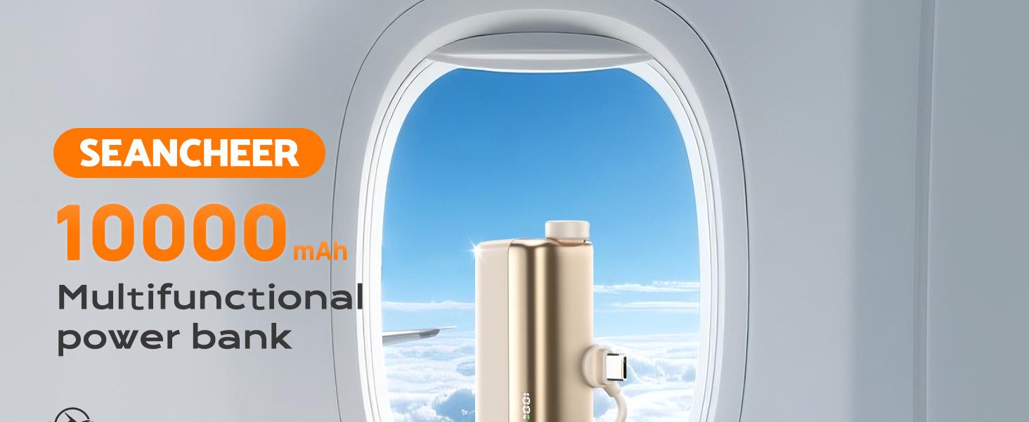 SEANCHEER P03 10000mAh Mini Portable Charger Power Bank for Phone, 22.5W Fast Charger with Digital Display and Stand, Mini Travel Essential Battery Pack, Lightwight and Compact, Small PowerBank SEANCHEER P03 10000mAh Mini Portable Charger Power Bank for Phone, 22.5W Fast Charger with Digital Display and Stand, Mini Travel Essential Battery Pack, Lightwight and Compact, Small PowerBank