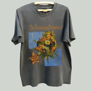 Vintage The Smashing Pumpkins Mellon Collie and the Infinite Sadness Band T-Shirt, Streetwear, Unisex Tee, Colorful Graphic Tee, Grunge Style, Casual Top