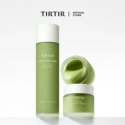 [TIRTIR Official] Matcha Soothing Skin Set | Redness Relief & Deep Hydration