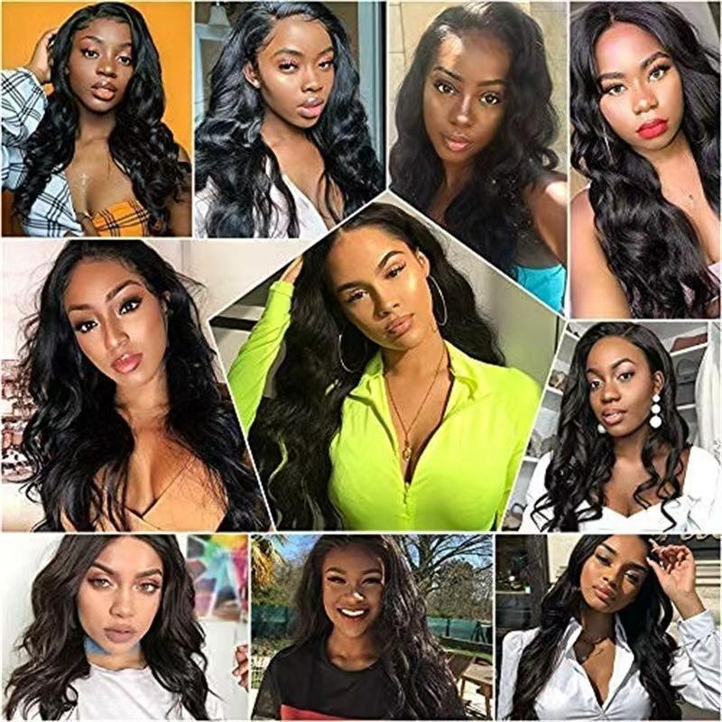 Wear and Go Glueless Wigs Hair Pre Plucked Pre Cut Wigs for Black Women 180 Density Water Wave Bob Wig Hair Curly Wig 26 Inch
