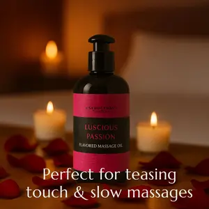 Luscious Passion Flavored Massage Oil