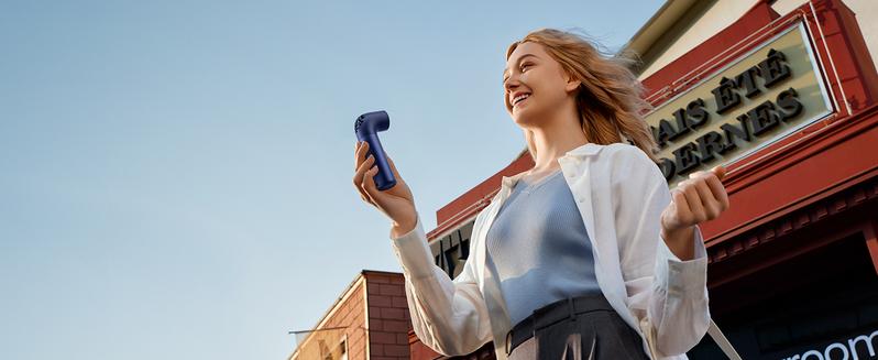 Aecooly Aero Pro Portable Handheld Turbo Fan,19000 RPM Mini Fans,6-Speed,Pocket Fan with Aluminum Case,Rechargeable,for Travel,Outdoor,Household Items, Summervibes，dealsforyoudays