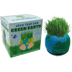 Grow Your Own Green Earth – Eco-Friendly Plant Gift That Makes a Statement 🌍🌱