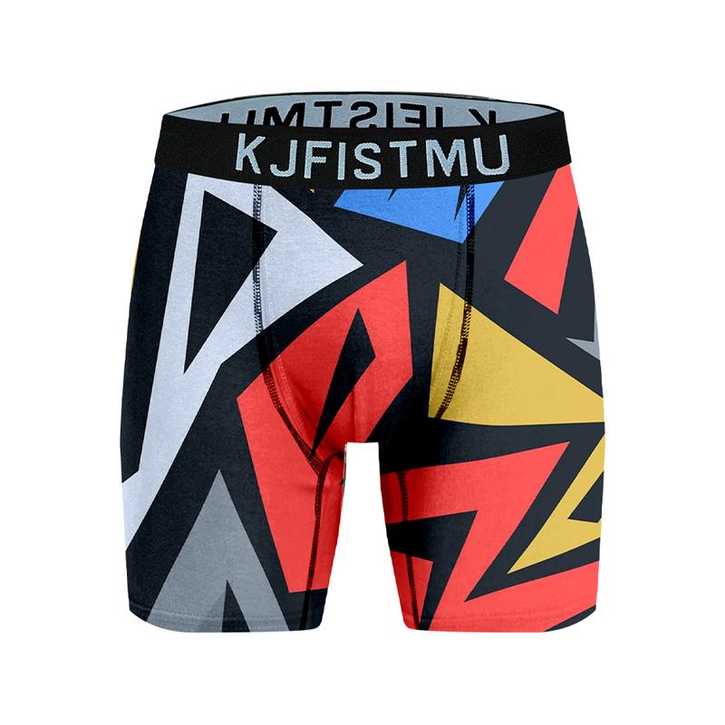 KJFISTMU 16-Pack Men's Boxer Briefs Durable Shape Retaining Moisture Wicking Highly Elastic Skin Friendly Soft Breathable Slim Fit Lightweight Absorbent Underwear for Sports Menswear Natural Day Fabric Gym Print Set Smooth Socks Spandex Stretchy Sweat