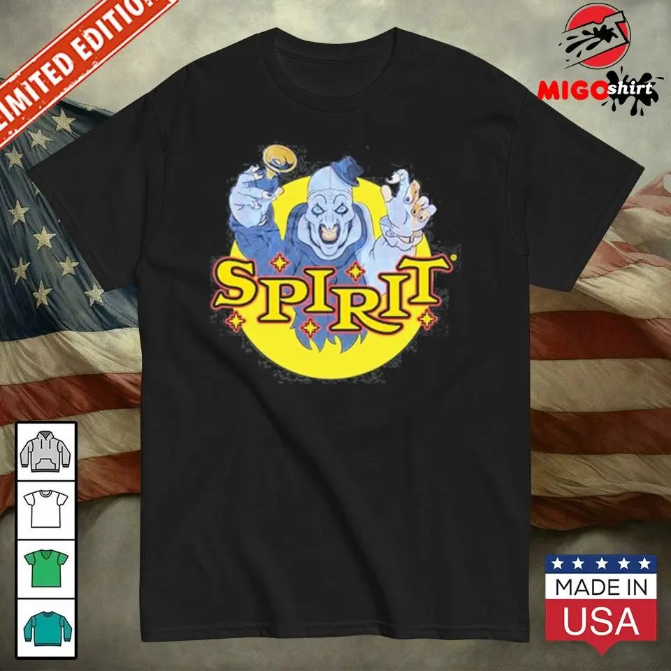 Official Spirit Halloween × Terrifier Clown Shirt