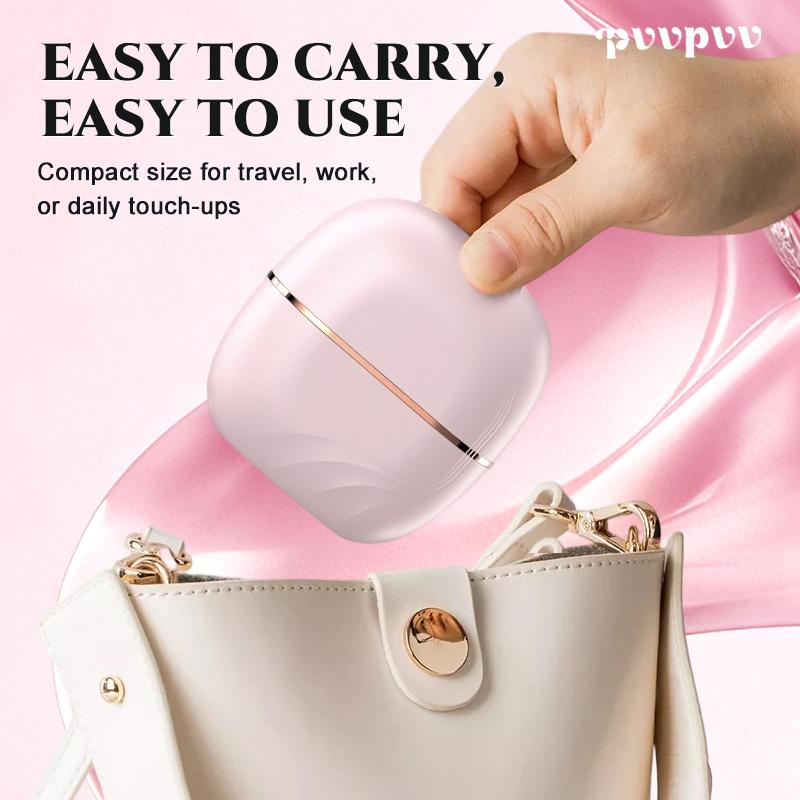 Wireless Mini Portable Hair Straightener, Portable Heated Comb, a must-have for outings. It fits easily in a small bag or car, keeping your hair smooth and manageable.