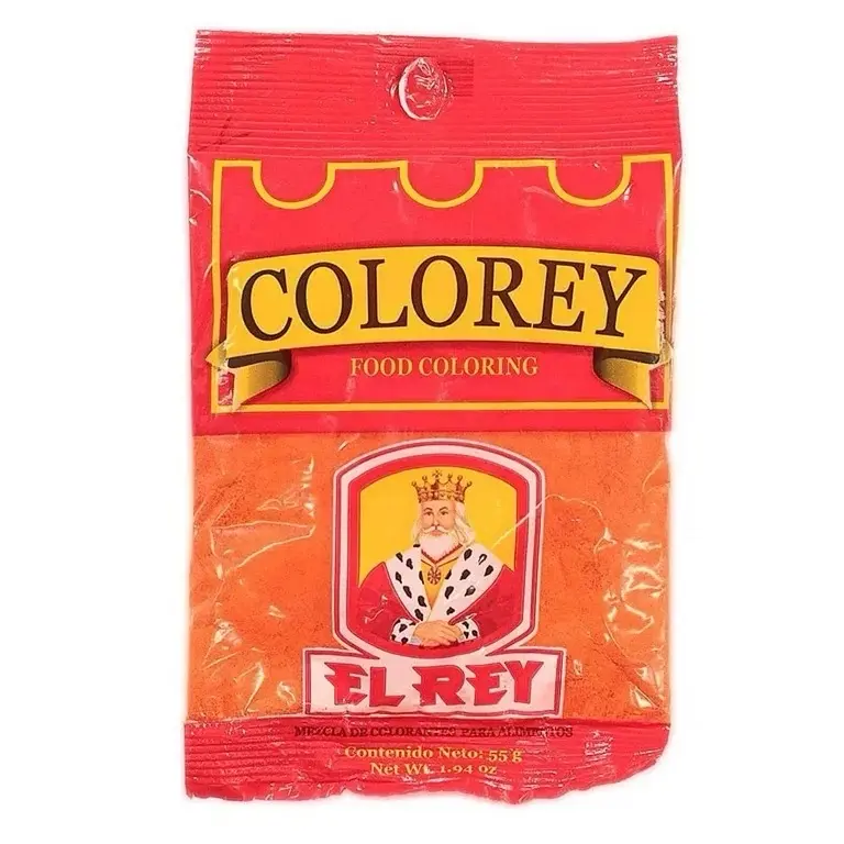 El Rey Color 55g - Traditional Colombian culinary color El Rey Color 55g - Traditional Colombian culinary color