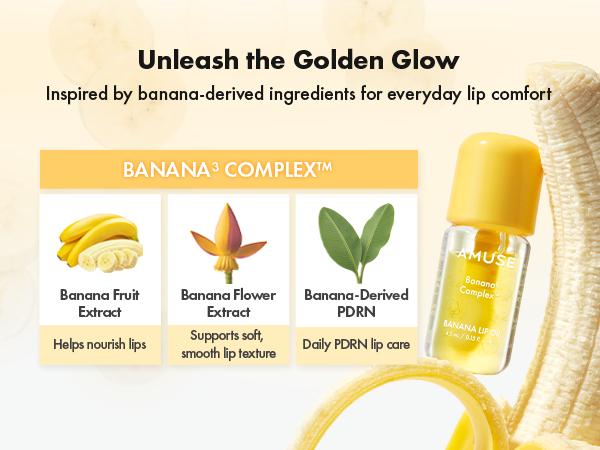 [AMUSE Seoul Official] BANANA LIP OIL TRIO | 3 shades SET