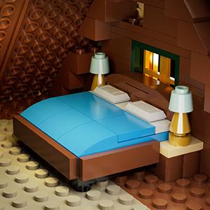 Wood Cabin Building Set with LED Light, 2570 PCS Wooden Forest House Mini Building Block Toy with Waterwheel Pond Animals, Big House Construction Model for Adults Teens Kids Boys Girls 10-12+ Wood Cabin Building Set with LED Light, 2570 PCS Wooden Forest House Mini Building Block Toy with Waterwheel Pond Animals, Big House Construction Model for Adults Teens Kids Boys Girls 10-12+