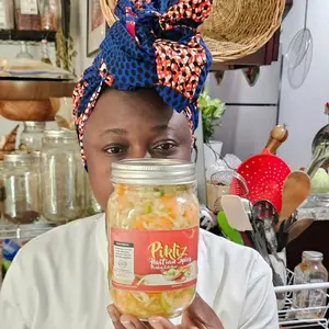 Pikliz (Haitian spicy pickling coleslaw) Pikliz (Haitian spicy pickling coleslaw)