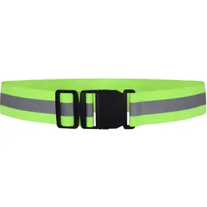Reflective Physical Training Belt - High Visibility Safety Running PT Belt for Night Training, Walking, Jogging & Military Workouts