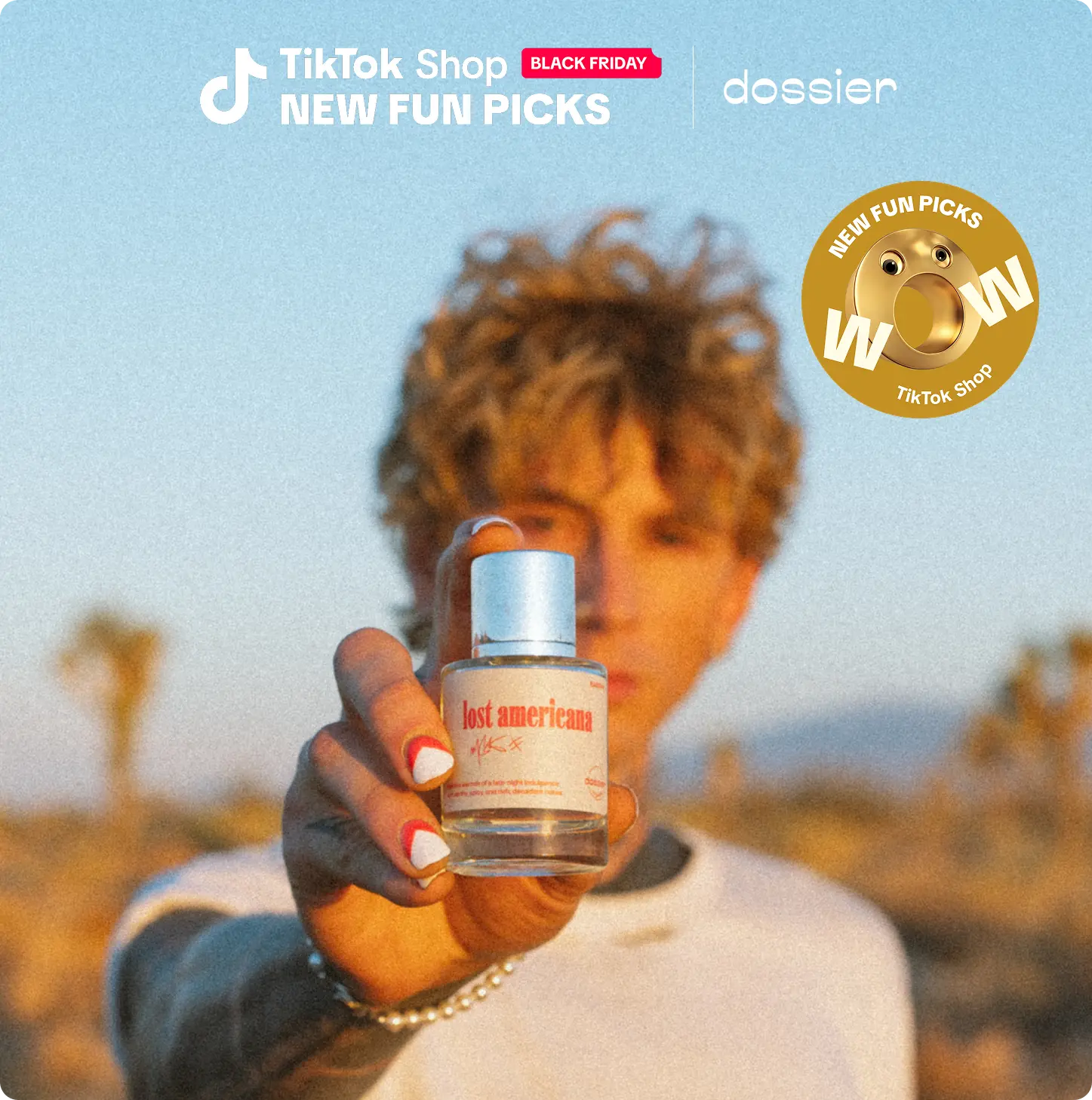 Lost Americana, mgk fragrance, Dossier, Unisex Perfume, 50ml, Eau de Parfum, Incense, Almond, Pink Pepper, Cinnamon, Vetiver, Patchouli, Vanilla, Chocolate, Perfume for Him & Perfume for Her, machine gun kelly perfume