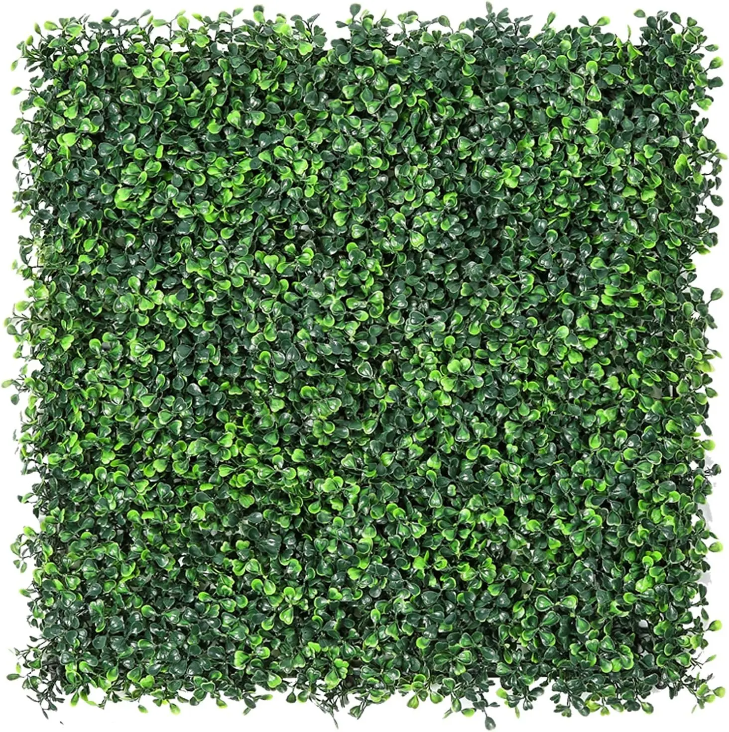 Sunnyglade 12 Pieces 10“x10“ Artificial Boxwood Panels Topiary Hedge Plant