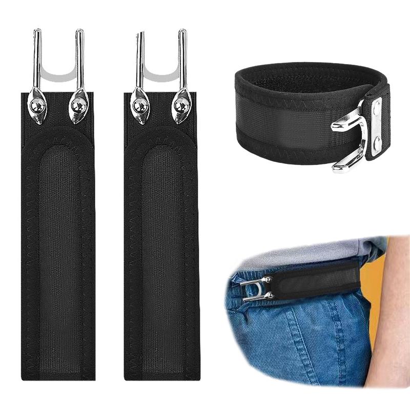 2PCS Buckleless Belt Men, No Buckle Belts for Men, Buckleless Belt Hook, Easy To Use, Valentine's Day gift  for Work & Edc,Gift for Men & Women