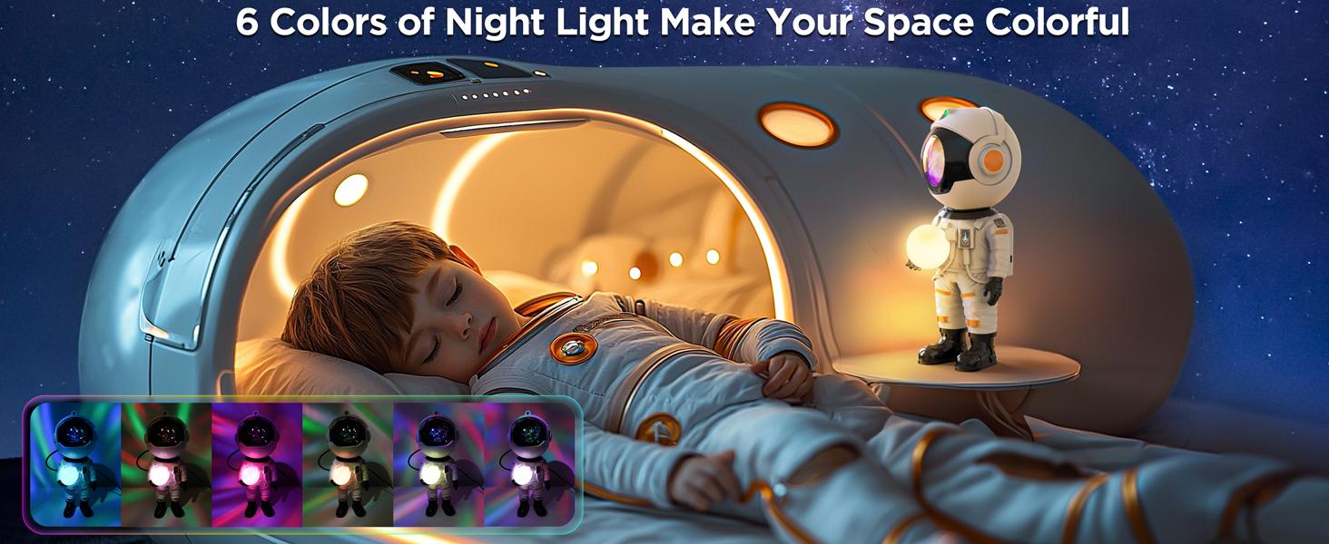 Rossetta Astronaut Galaxy Projector, LED Night light Christmas Light for Kids Room with Timer and Remote, Gifts for Adults, Teens, Birthday,Christmas Rossetta Astronaut Galaxy Projector, LED Night light Christmas Light for Kids Room with Timer and Remote, Gifts for Adults, Teens, Birthday,Christmas