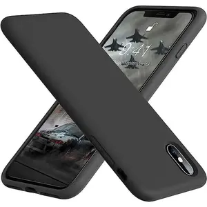 Entronix Case Designed for iPhone Xs Max Silicone Case, Protection Shockproof Dustproof Anti-Scratch Case, Liquid Cover Protective Resistance