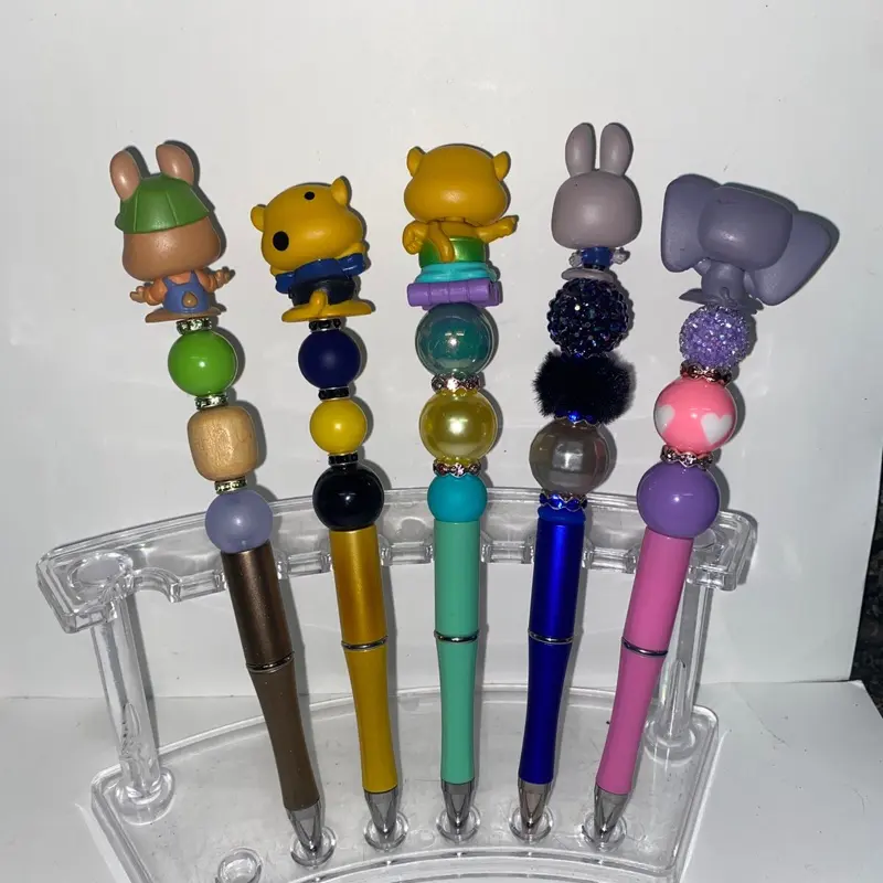 Zoo movie doorables character beaded pens