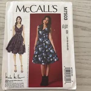 McCalls 7503 sewing pattern