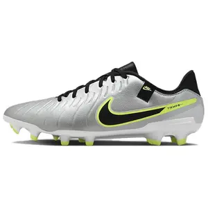 Nike Tiempo Legend 10 Academy Synthetic Leather Football Cleats for Men and Women with Comfort and Grip Trending Shoes, House White Official Shoes to Get / Maison Mihara