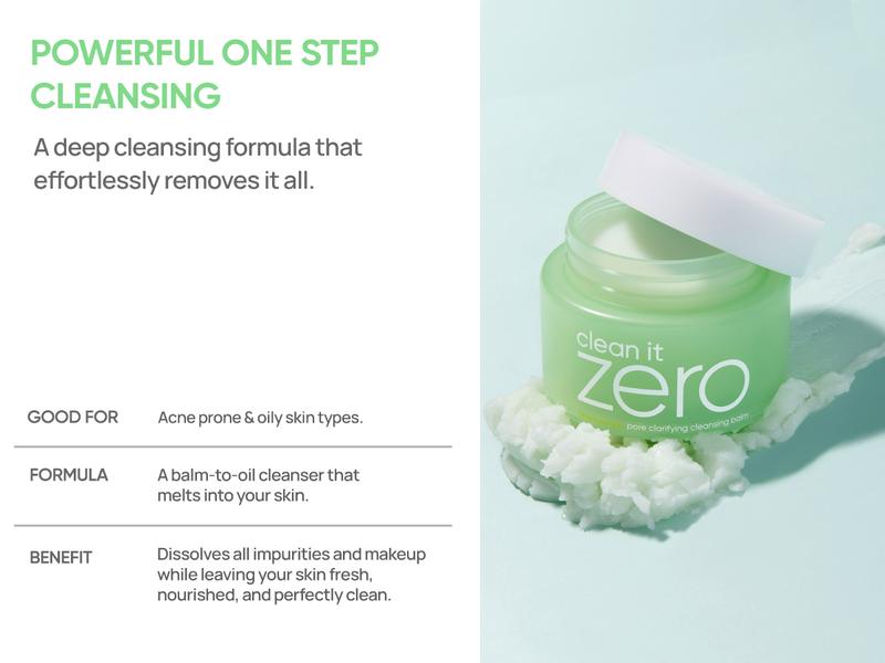 Clean It Zero Pore Clarifying Cleansing Balm | Perfect for Oily & Acne Prone Skin