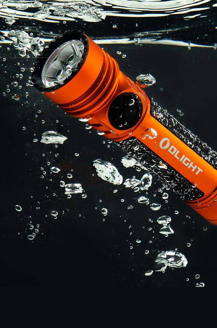 OLIGHT Seeker 4 Pro Rechargeable Flashlights, High Lumens Powerful Bright Flashlight 4600 Lumens with USB C Holster, Waterproof Flashlight